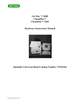 BIO RAD Gel Doc 2000ChemiDocChemiDoc XRS Hardware Instruction Manual