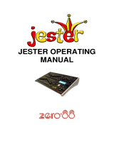 Jester Zero 88 Operating instructions