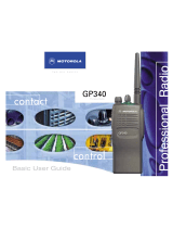 Motorola GP340 ATEX Basic User's Manual