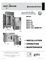 Alto-Shaam Quickchiller QC2-3 User manual