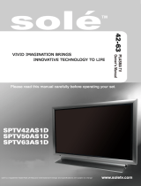 Sole SPTV50AS1D User manual