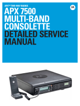 Motorola APX 7500 Detailed Service Manual