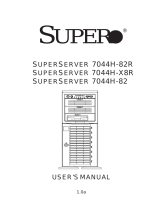 Supermicro 7044H-X8R User manual