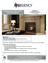 Regency Fireplace Products Bellavista B41XTE Owner's manual