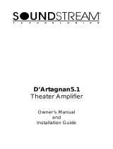 Soundstream D’Artagnan5.1 Owner's Manual And Installation Manual