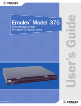 Emulex Model 375 User manual