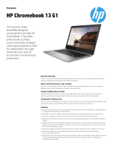 HP Chromebook 13 G1 User manual