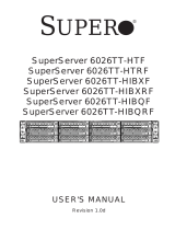 MSI SuperServer 6026TT-HIBXRF User manual