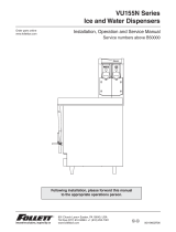 Follett VU155N Series Installation, Operation And Service Manual