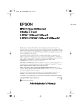 Epson C823622 User manual