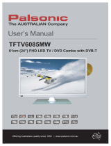 Palsonic TFTV6085MW Owner's manual