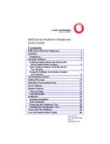 Lucent Technologies 6400 Series User manual