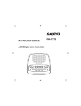 Sanyo RM-5750 User manual