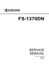 KYOCERA ECOSYS FS-1370DN User manual