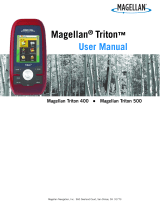 Magellan Triton 500 User manual