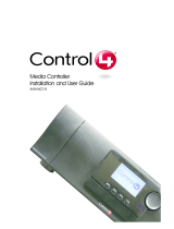 Control4 AVM-MC1-B User manual