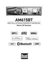 Dual AM615BT Owner's manual
