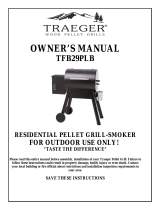 Traeger TFB29PLB User manual