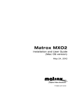 Matrox MXO2 Mini Installation and User Manual