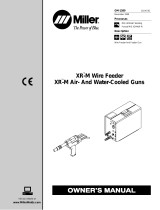 Miller XR-M WIRE FEEDER CE Owner's manual