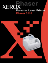 Xerox 3210 User guide