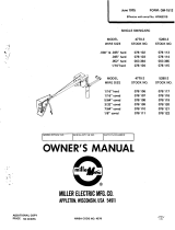 Miller 5280-2 Owner's manual