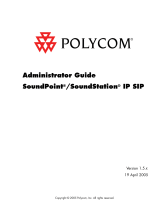 Polycom SoundPoint IP 301 Administrator's Manual
