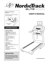 NordicTrack Elite 4000 User manual