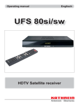 Kathrein UFS 80sw Operating instructions