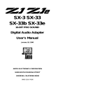 Antex electronics SX-11 User manual