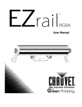 CHAUVET DJ EZrail RGBA User manual