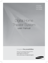 Samsung HT-TZ522 User manual