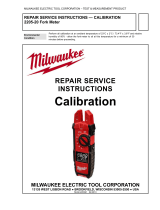 Milwaukee 2205-20 Repair Service Instructions