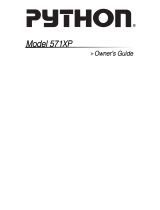 Python Viper 571XV Owner's manual