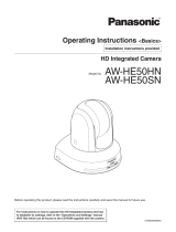 Panasonic AWHE50SN - HD INTEGRATED CAMERA User manual