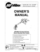 Miller SS-64M SWINGARC Owner's manual