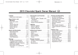 Chevrolet 2015 Spark EV Owner's manual