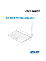 Asus RT-N10 - Wireless Router - 802.11b/g/n User manual
