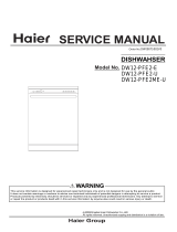 Haier DW12-PFE2-E User manual