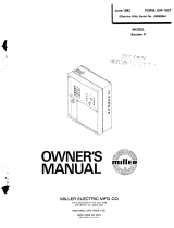 Miller SYSTEM 9 Owner's manual