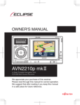 Eclipse AVN2210p mkII Owner's manual