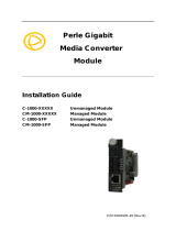 Perle CM-1000-S2ST120 Installation guide