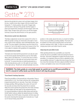 Baratza Sette 270 Quick start guide