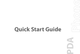UTStarcom PPC6800 Quick start guide