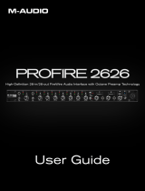 M-Audio PF2626 User manual