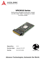 ADLINK Technology VPX3010 Series User manual