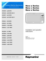 Raymarine e127 Installation And Operation Instructions Manual