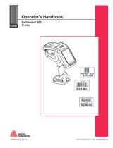 Avery Dennison Pathfinder 6057 Operator's Handbook Manual