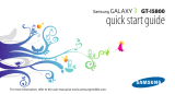 Samsung GT-I5800 Quick start guide