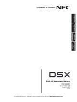 NEC DSX-40 DEMO KIT User manual